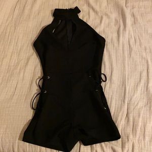 Black going out romper